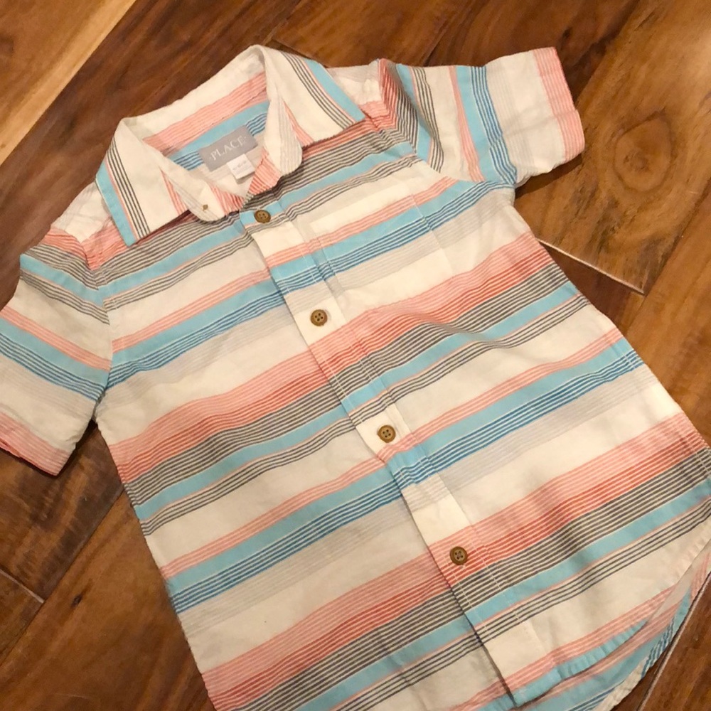 Children’s Place Button Up. Beautiful colors!